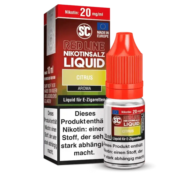 SC - Red Line - Citrus - Nikotinsalz - Haus des Dampfes