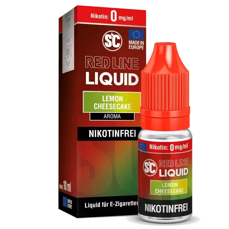 SC - Red Line Lemon Cheesecake Nikotinsalz 10ml - Haus des Dampfes