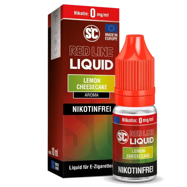 SC - Red Line Lemon Cheesecake Nikotinsalz 10ml - Haus des Dampfes