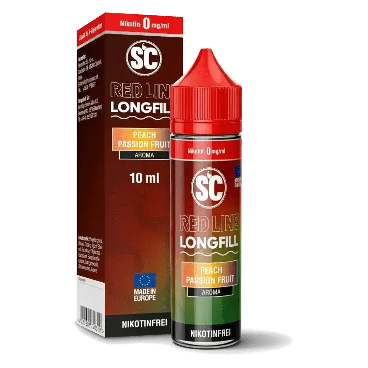 SC - Red Line Peach Passion Fruit Aroma 10ml - Haus des Dampfes