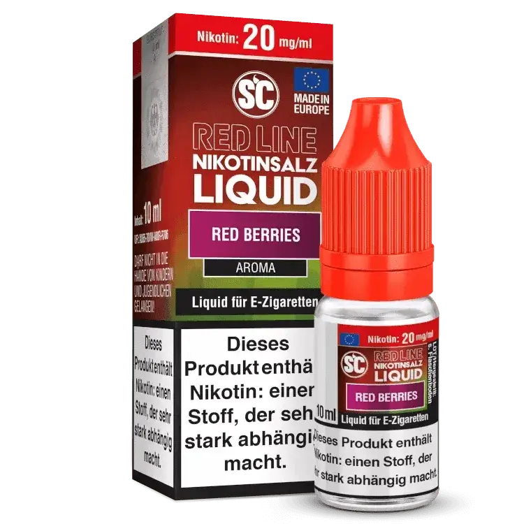 SC - Red Line - Red Berries - Nikotinsalz - Haus des Dampfes