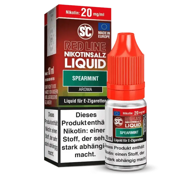 SC - Red Line - Spearmint - Nikotinsalz - Haus des Dampfes