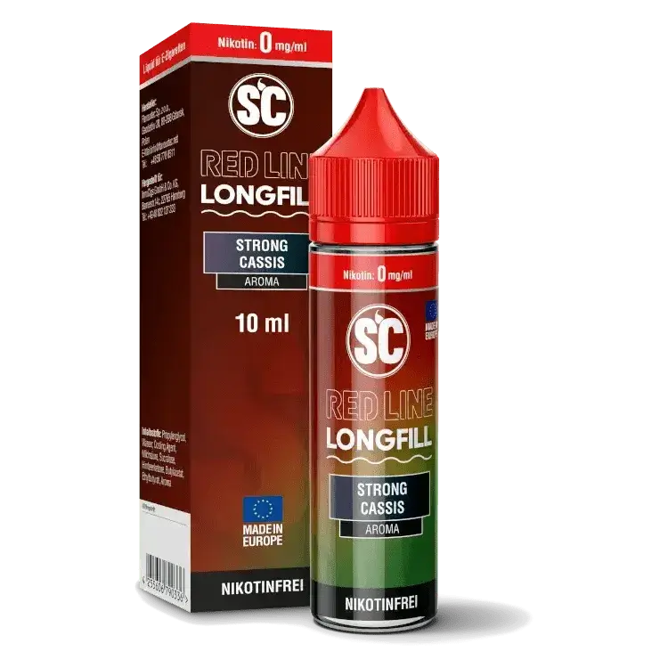 SC - Red Line Strong Cassis Aroma 10ml - Haus des Dampfes