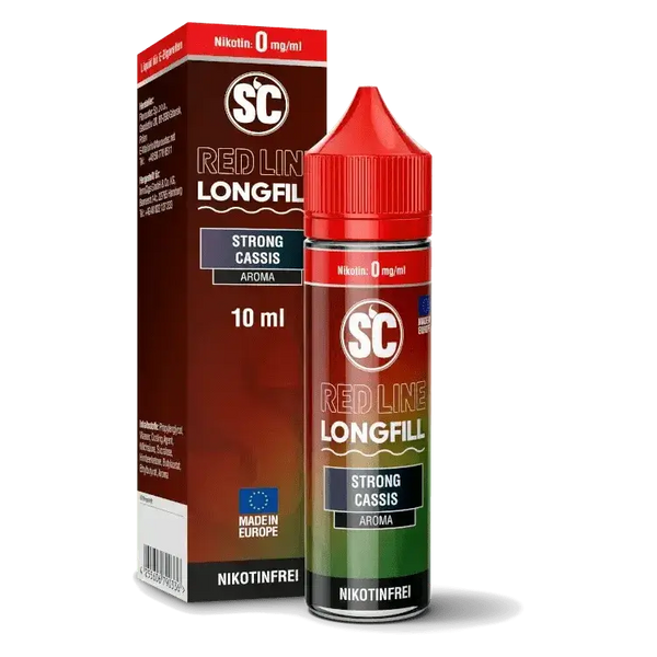 SC - Red Line Strong Cassis Aroma 10ml - Haus des Dampfes