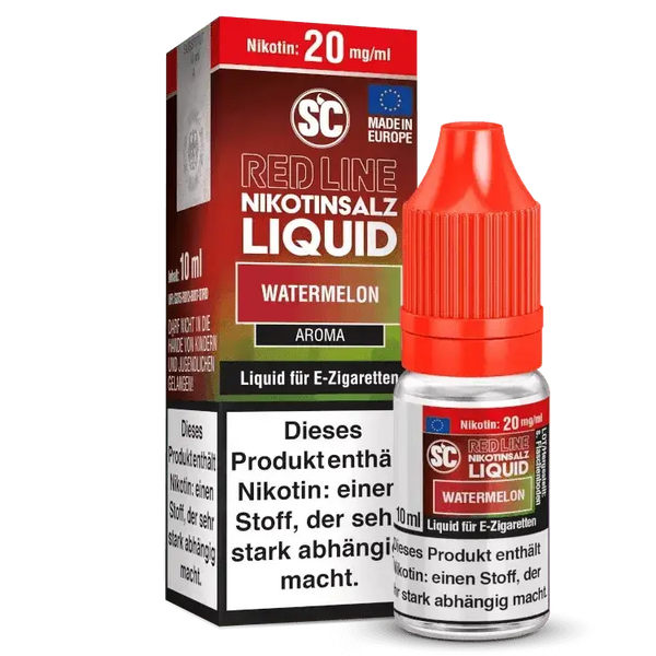 SC - Red Line - Watermelon - Nikotinsalz - Haus des Dampfes