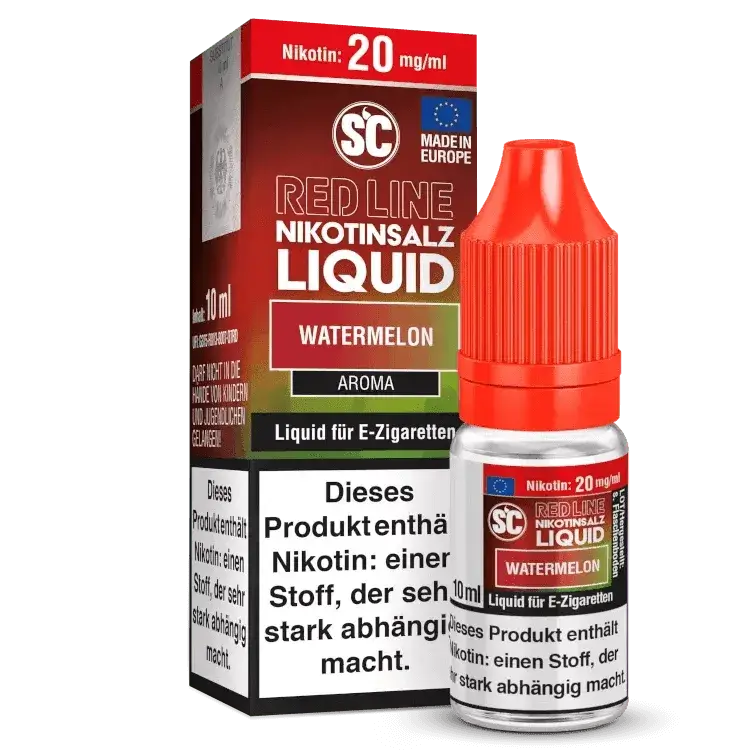 SC - Red Line - Watermelon - Nikotinsalz - Haus des Dampfes