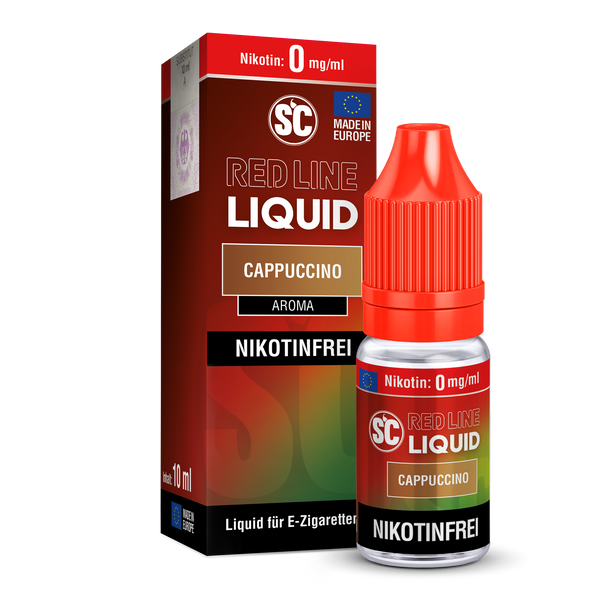SC - Red Line - Cappuccino - Nikotinsalz Liquid 10 ml