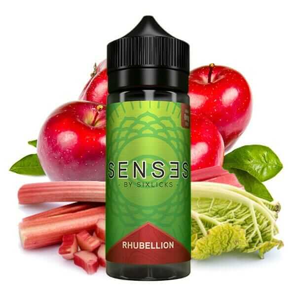 Sense by Six Licks - Rhubillion - Premium Liquid 0mg Nikotin - Haus des Dampfes