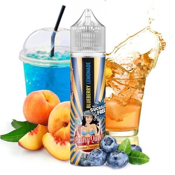 SLUSHY QUEEN - by PJ Empire - Blueberry Lemonade sucralosefrei - 12 ml Aroma - Haus des Dampfes