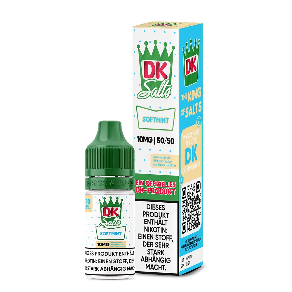 DK SALTS Nikotinsalz - Softmint - Liquid 10ml