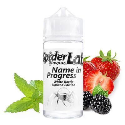 SPIDERLAB - White Bottle Limited Edition - Name in Progress - 10 ml Aroma - Haus des Dampfes