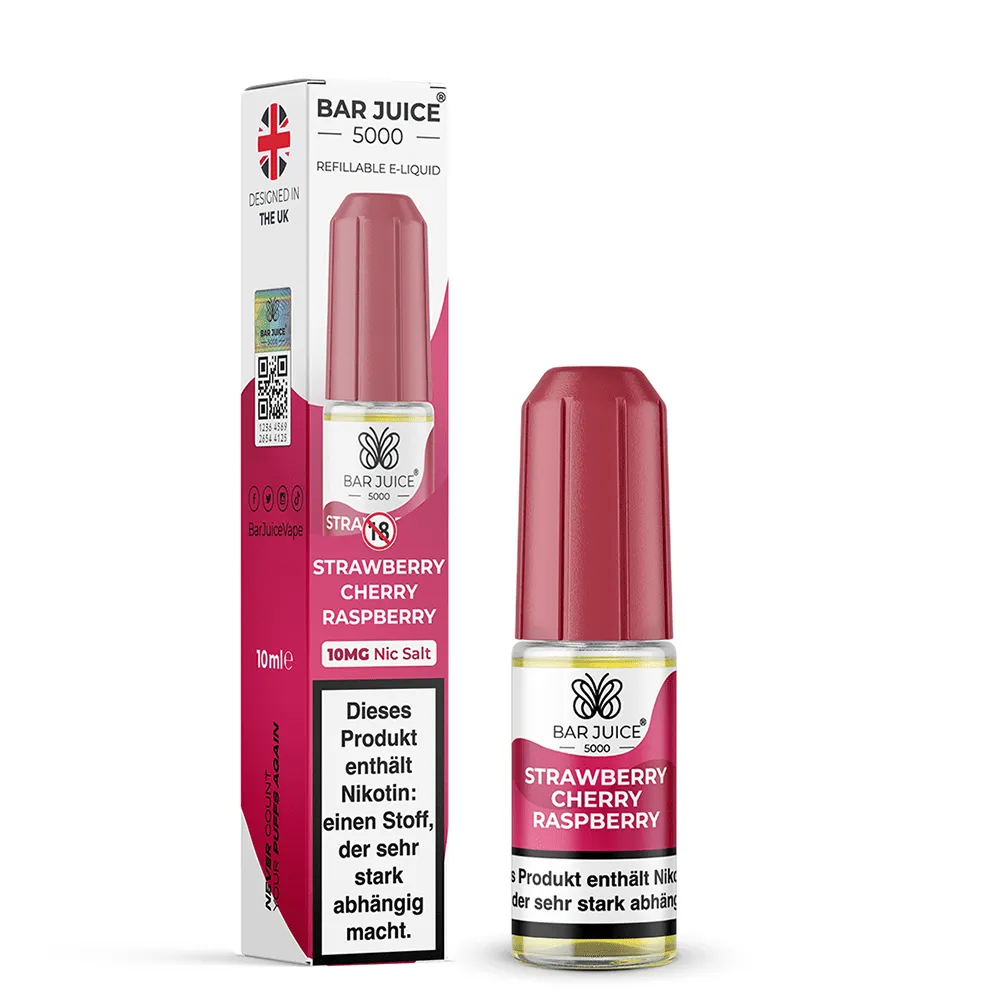 BAR JUICE 5000 - Strawberry Cherry Raspberry - Liquid 10ml