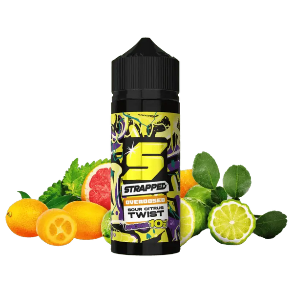 Strapped Overdosed - Sour Citrus Twist Aroma 10ml - Haus des Dampfes