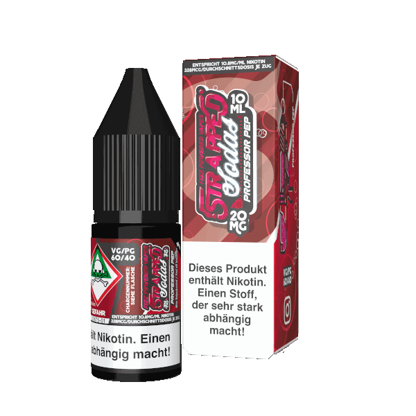Strapped Soda - Professor Pep Nikotinsalz - 20 mg/ml - Haus des Dampfes
