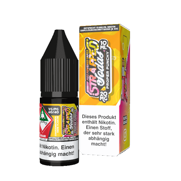 Strapped Soda - Proper Punchy Nikotinsalz - 20 mg/ml - Haus des Dampfes