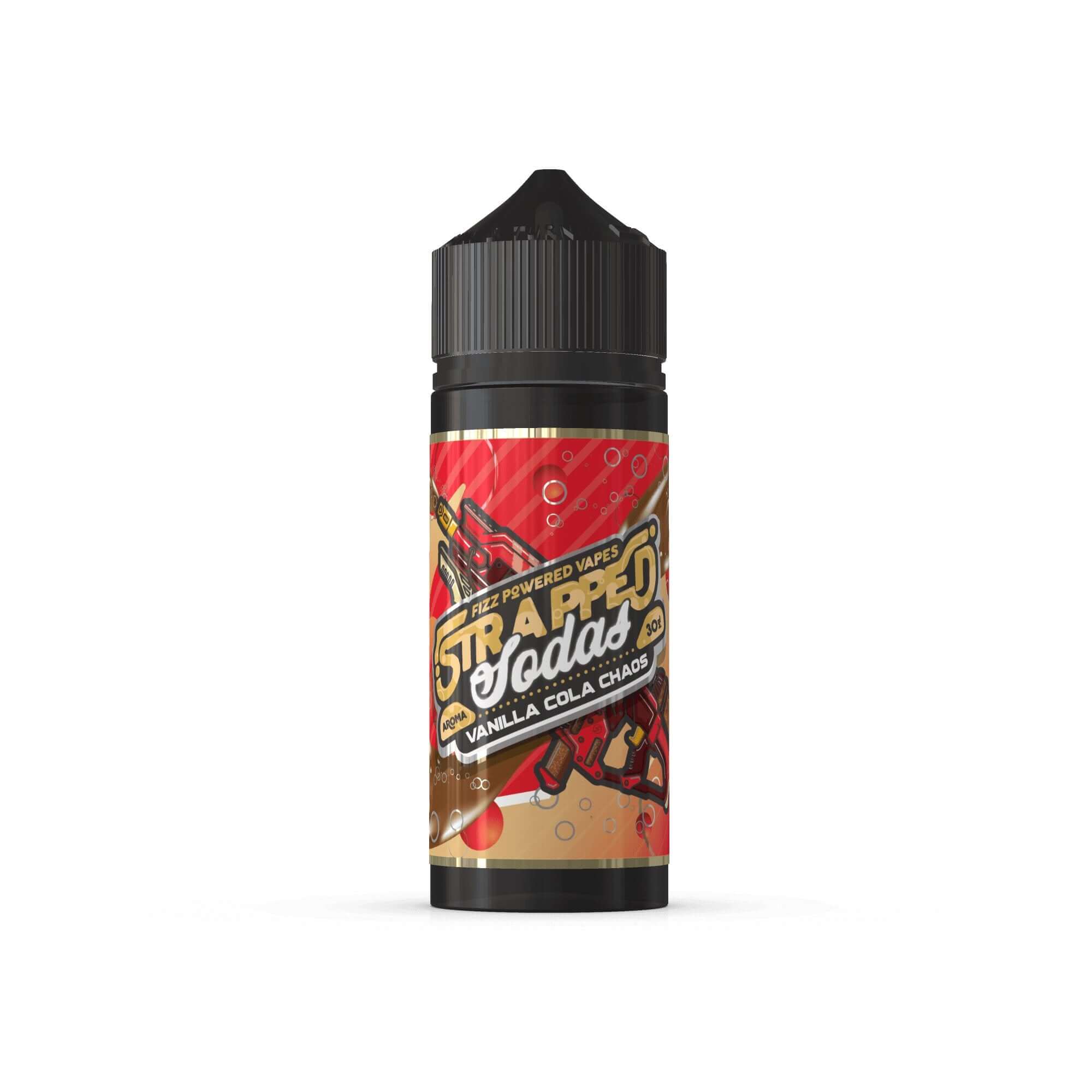 Strapped Soda - Vanilla Cola Chaos - 10 ml Aroma - Haus des Dampfes