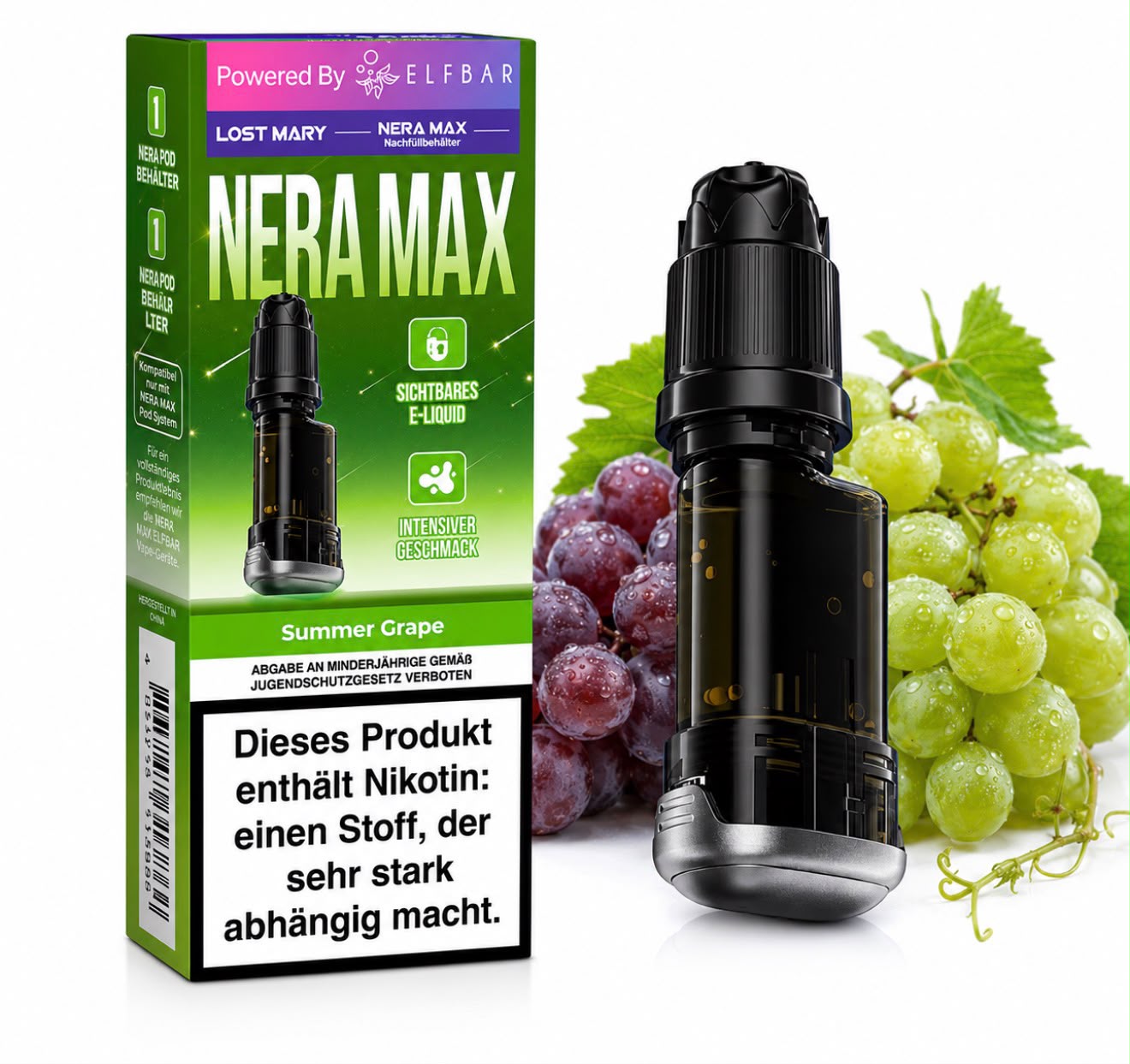 LOST MARY - NERA MAX - Pod 20mg 1x + Ersatzcoil