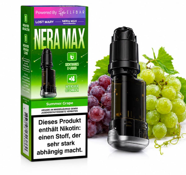 LOST MARY - NERA MAX - Pod 20mg 1x + Ersatzcoil