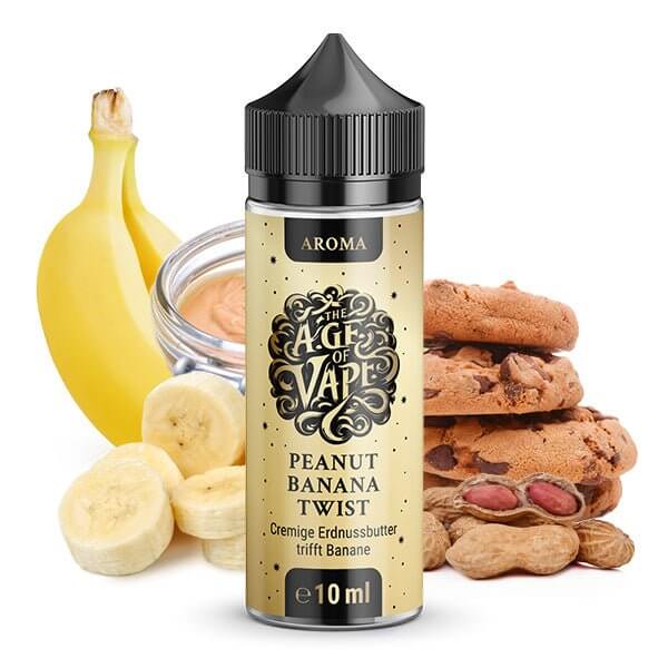 THE AGE OF VAPE - Peanut Banana Twist Aroma 10ml - Haus des Dampfes
