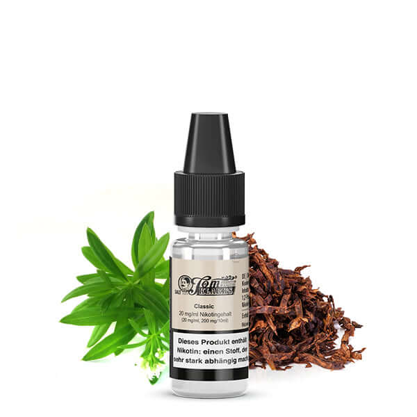TOM KLARK'S - Classic Nikotinsalz Liquid 10ml – Liquid Flasche Produktfoto
