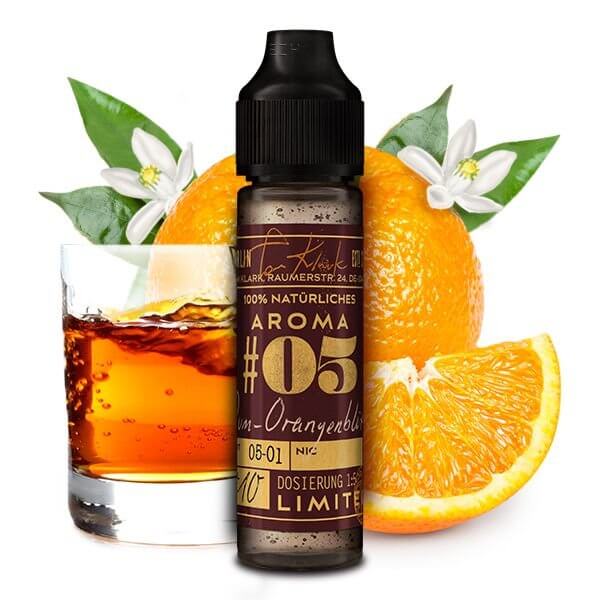 Tom Klark´s - No.05 Rum Orangenblüte - 10 ml Aroma - Haus des Dampfes