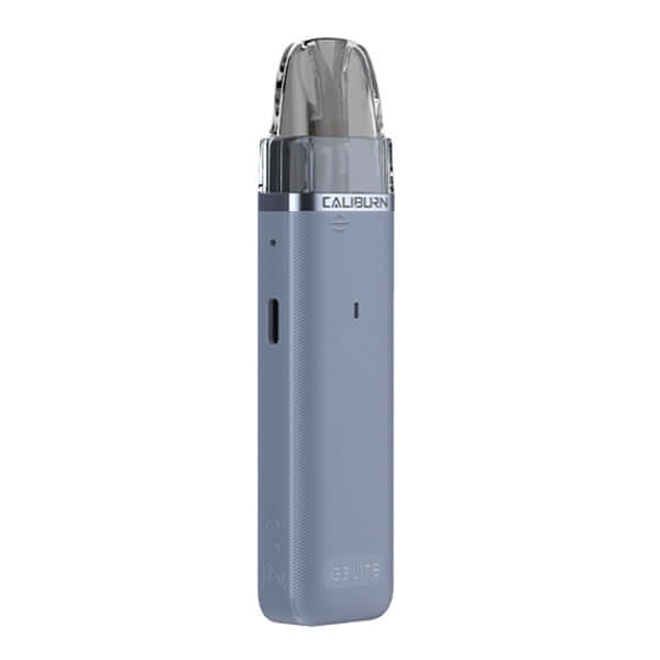 Uwell Caliburn G3 Lite Pod Kit in sleek blue design, ideal for MTL and RDL vaping.