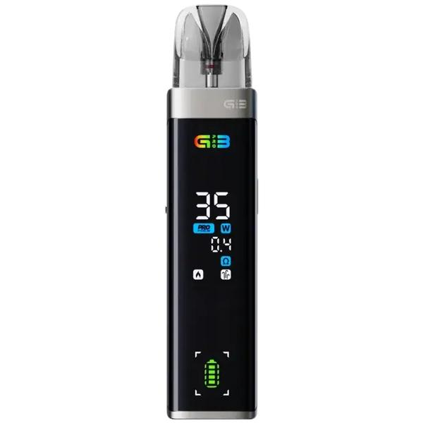 Uwell Caliburn G3 Pro E-Zigarette mit digitalem Display und maximal 35 Watt Leistung.