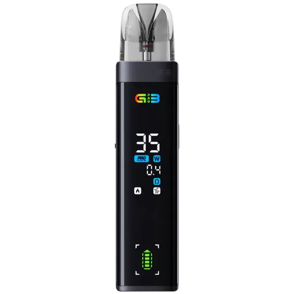 Uwell Caliburn G3 Pro E-Zigarette mit 1.000 mAh Akku und maximaler Leistung von 35 Watt.