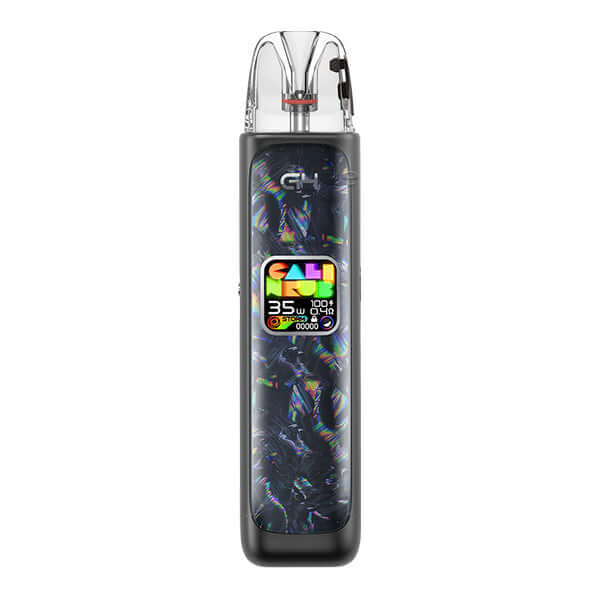 Uwell Caliburn G4 Pod Kit in sleek design, featuring 35W power and vibrant display for MTL and RDL vaping.