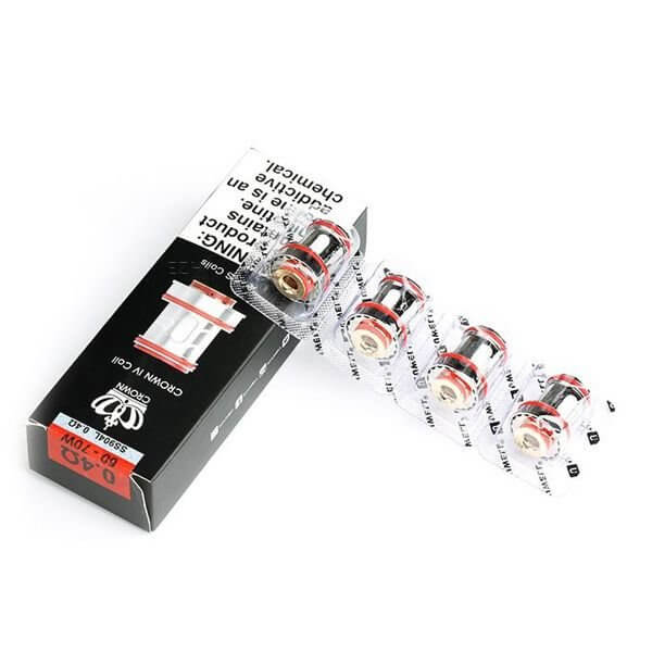 Uwell - Crown 4 Verdampferköpfe - 0.4 Ohm - Haus des Dampfes