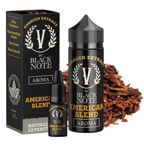 V by Black Note - American Blend - 10 ml Aroma - Haus des Dampfes