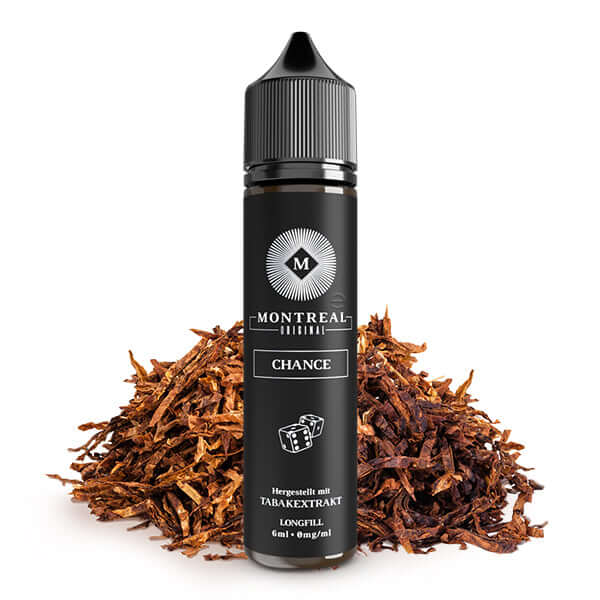 Montreal Original Tabak Aromen Chance Longfill 6ml Flasche mit naturgetreuem Tabakgeschmack