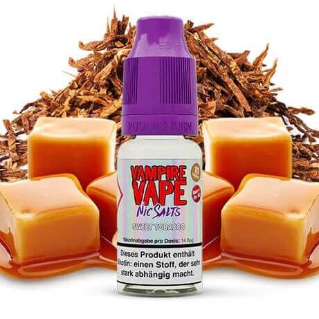 VAMPIRE VAPE - Sweet Tobacco Nikotinsalz 10 ml - Haus des Dampfes