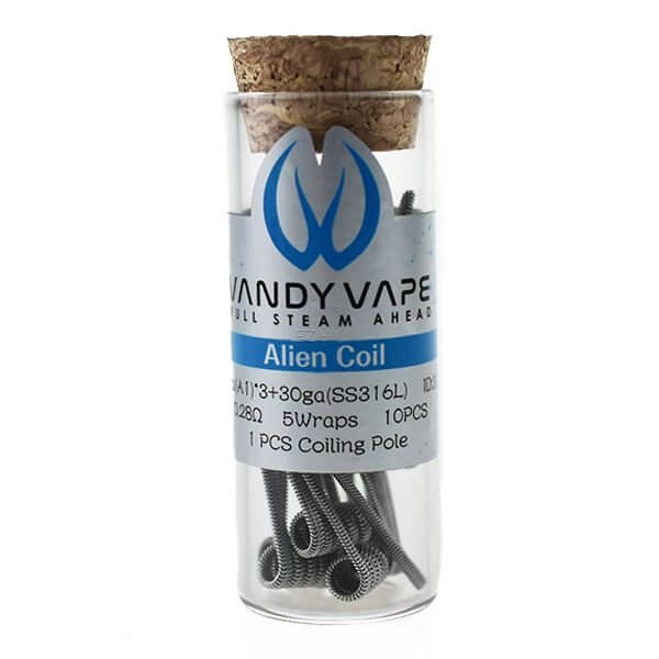 Vandy Vape - Prebuilt A1 SS316L Alien Coil - 0.28 Ohm - P15 - Haus des Dampfes