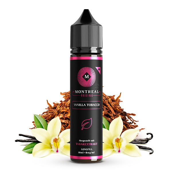 Montreal Original Tabak Aromen – Das echte Zigarettenerlebnis für deine E-Zigarette 6ml Longfill in 60ml Flasche