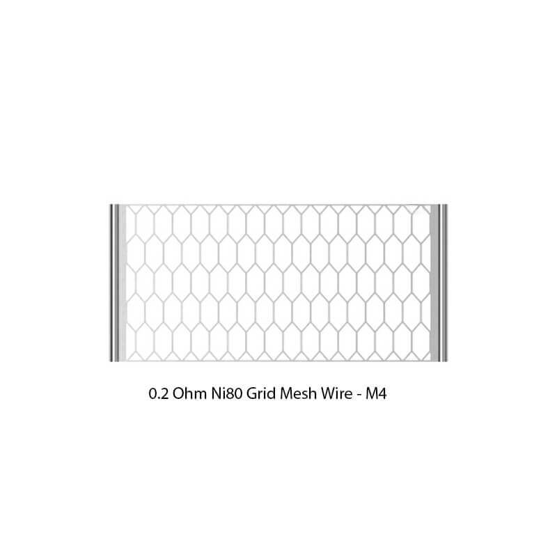 VapeFly - Siegfried RTA Ni80 Grid Mesh M4 0.18 Ohm - Haus des Dampfes