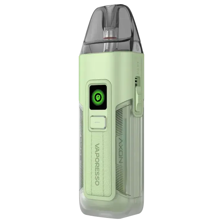 Vaporesso LUXE X2 E-Zigaretten-Set in grün, mit 2000 mAh Akku und 40 Watt Leistung.