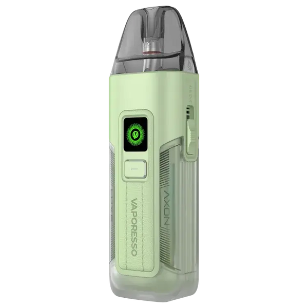 Vaporesso LUXE X2 E-Zigaretten-Set in grün, mit 2000 mAh Akku und 40 Watt Leistung.