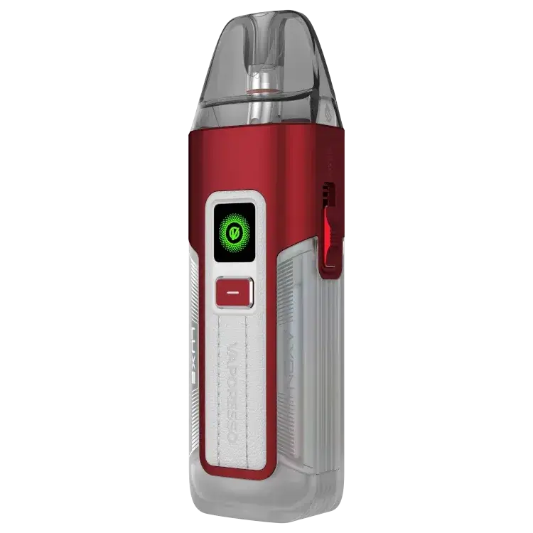 Vaporesso LUXE X2 E-Zigaretten-Set in rot, modernes Design mit LED-Display und leistungsstarker Technik.