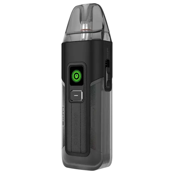 Vaporesso LUXE X2 E-Zigaretten-Set in modernem Design mit grünem LED-Display und ergonomischer Form.