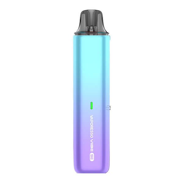Vaporesso Vibe SE E-Zigaretten Set in stylish blue-purple gradient, compact and powerful design for versatile vaping.