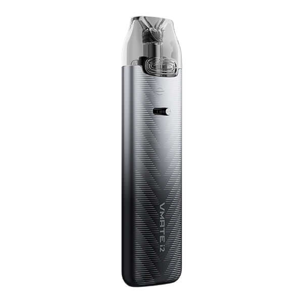 VooPoo VMATE i2 Pod Kit in sleek gray design for MTL and RDL vaping with 1500 mAh battery.