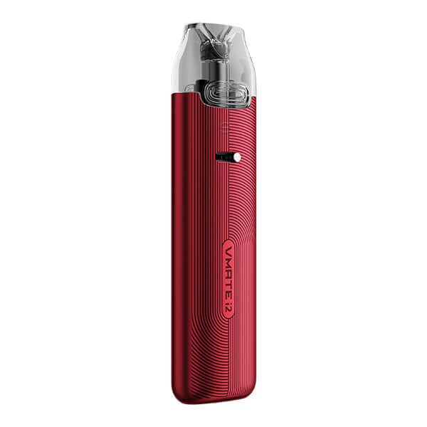 Voopoo VMATE i2 Pod kit in red, compact and stylish design for MTL and RDL vaping.
