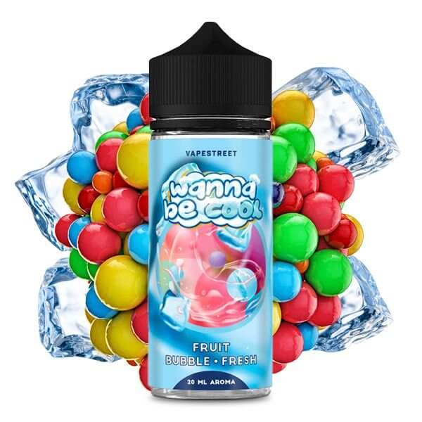 WANNA BE COOL - Fruit Bubble Fresh - 20 ml Aroma - Haus des Dampfes