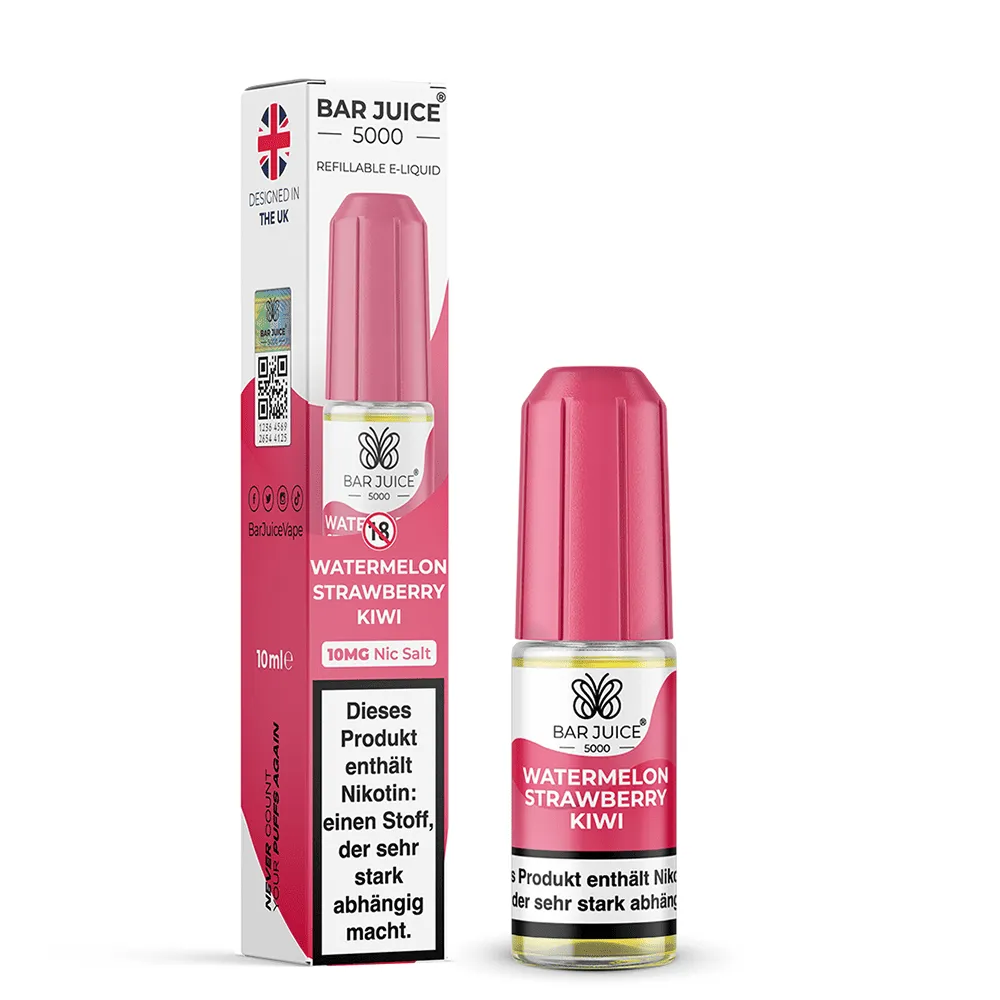 BAR JUICE 5000 - Watermelon Strawberry Kiwi - Liquid 10ml