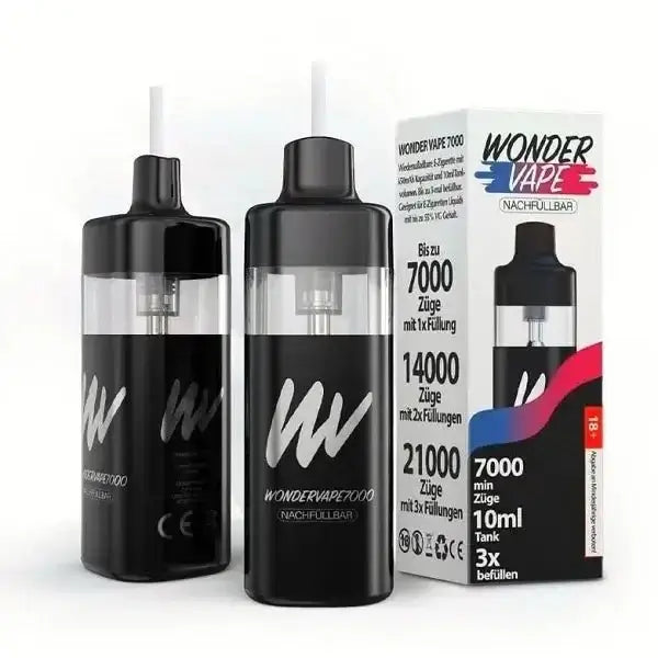 Wondervape - 7000 Züge Tornado E - Zigarette NACHFÜLLBAR - Haus des Dampfes
