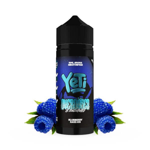 Yeti - Blueberry Razz Ice Overdosed Aroma 10ml - Haus des Dampfes