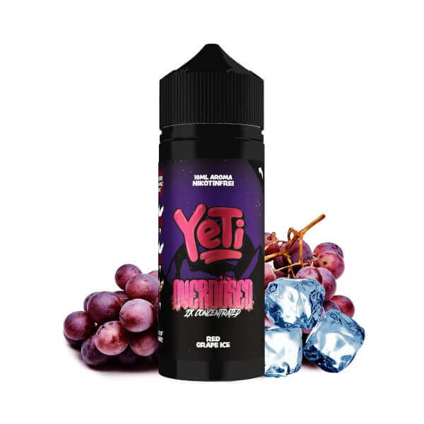 Yeti - Red Grape Ice Overdosed Aroma 10ml - Haus des Dampfes